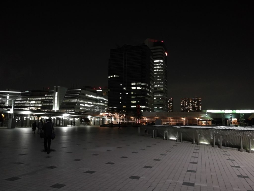東京国際展示場の夜景