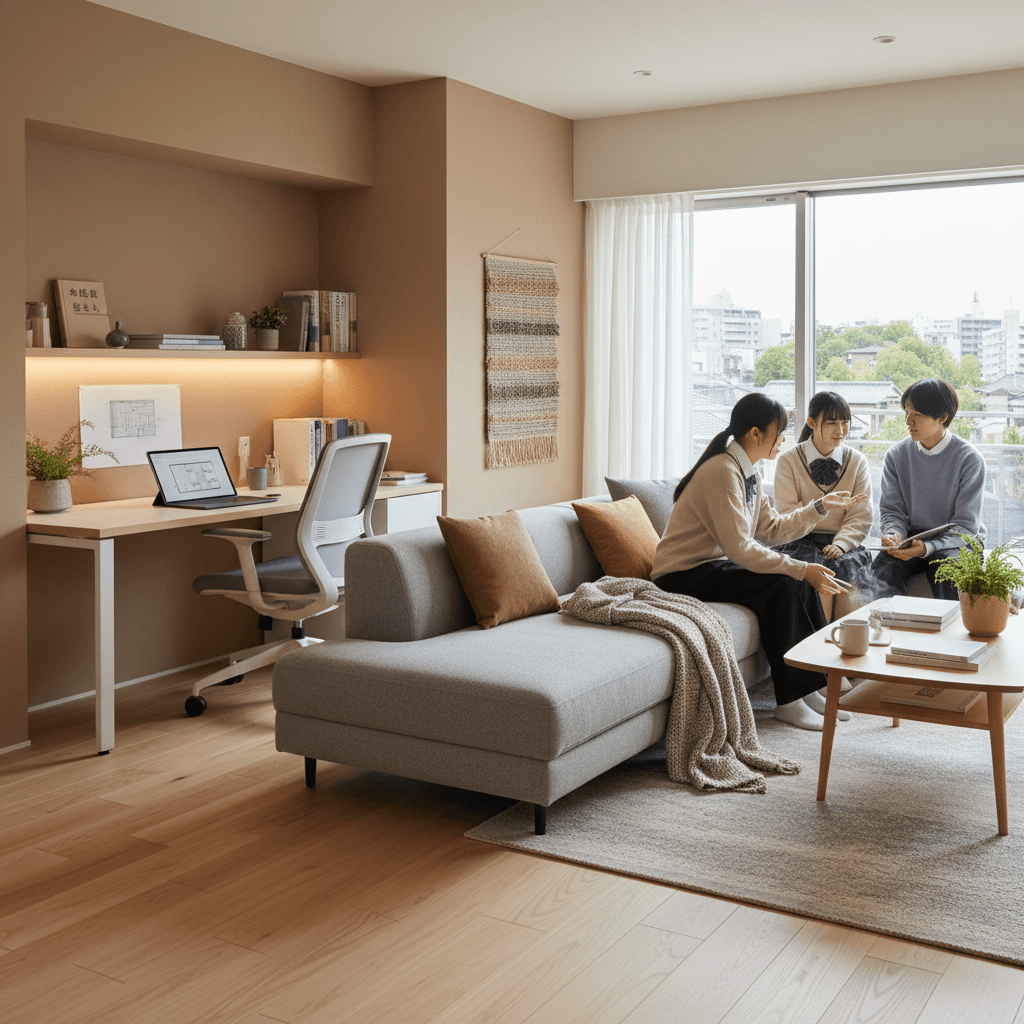 中学家庭科で学ぶ快適な住まい:現代の生活様式に合わせた住空間最適化の完全ガイド | bionet.jp