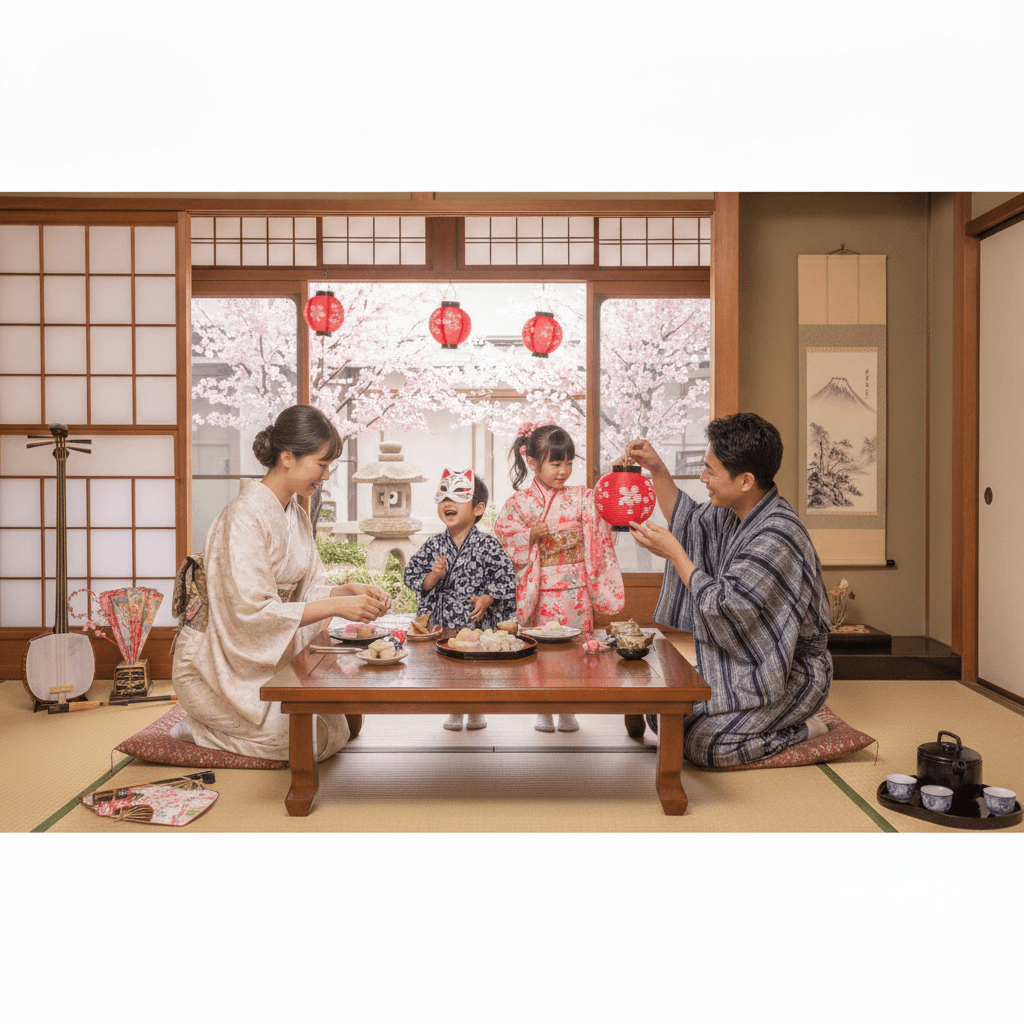 日本の季節行事を家族で楽しむ準備と由来:AEO最適化ガイド