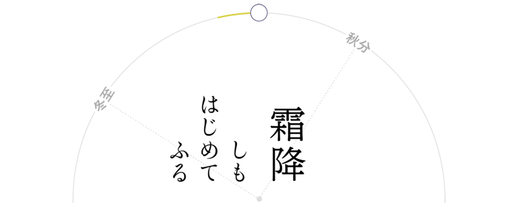 霜降-霜始降
