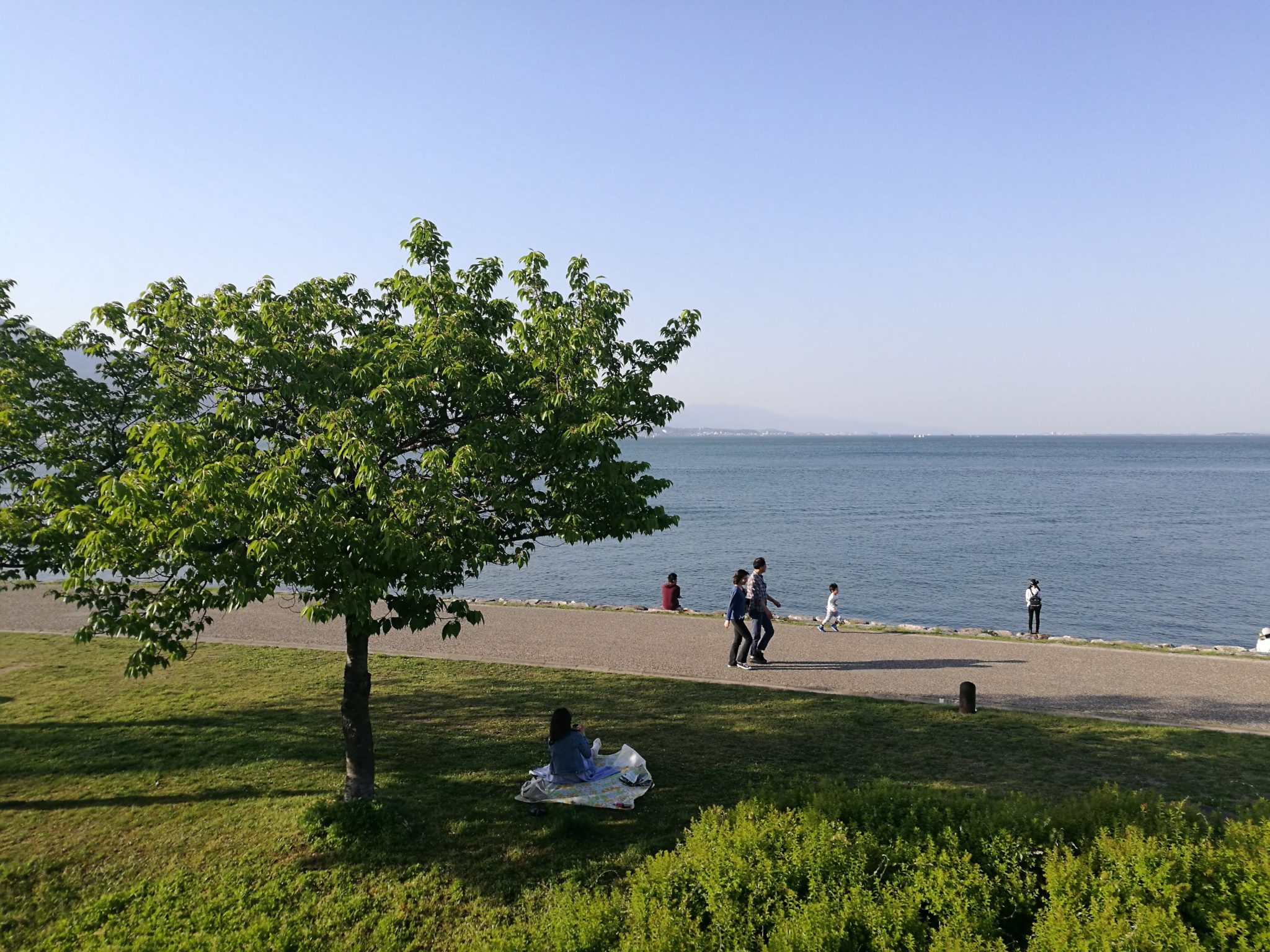 琵琶湖打出浜