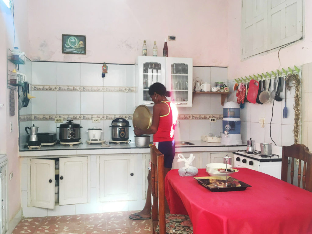 キューバのキッチン