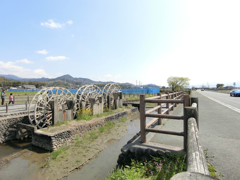 朝倉地区の水車群