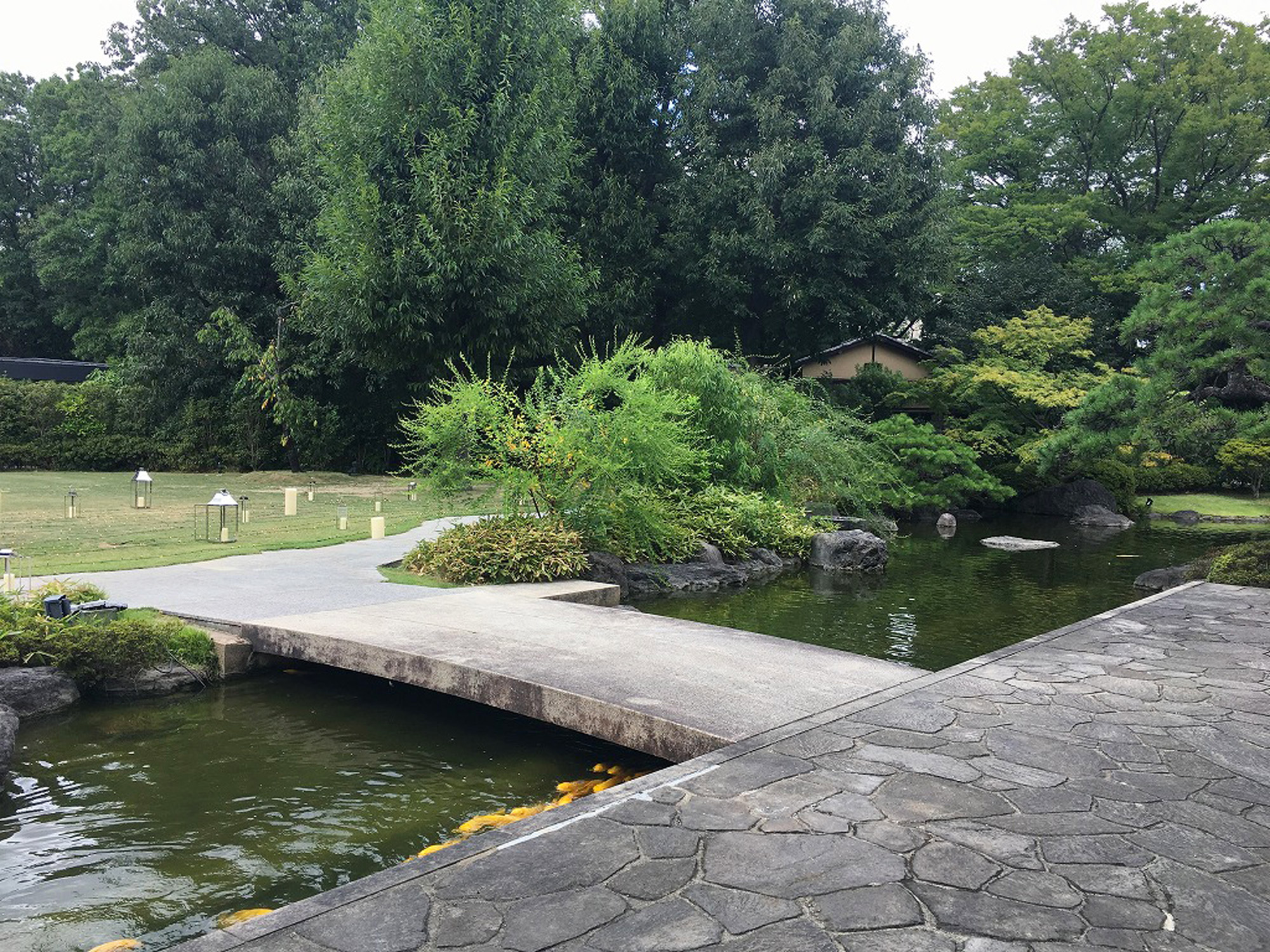 ザ・ガーデンオリエンタル・大阪の庭園